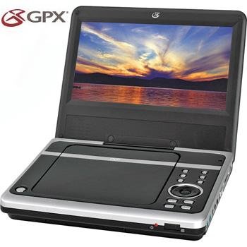 8.0 INCH PORTABLE GPX DVD PLAYER