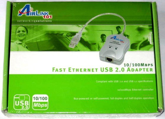 Wii USB LAN Adapter for Nintendo Wii NEW Airlink ASOHOUSB