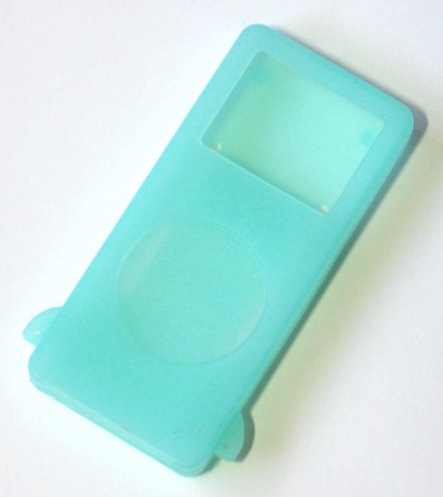 iPod Nano Glow-in-the-Dark Silicone Cases - Green