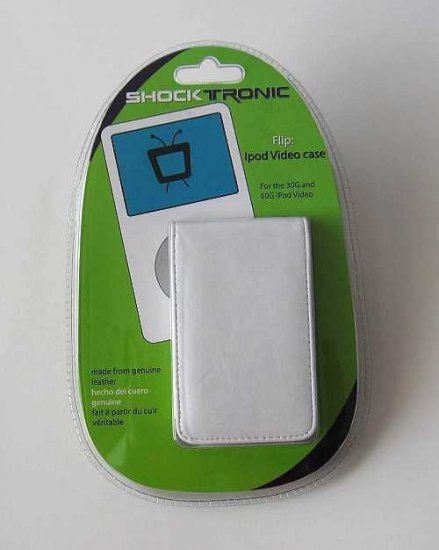 Flip ipod Video Case for the 30G and 60G ipod video White