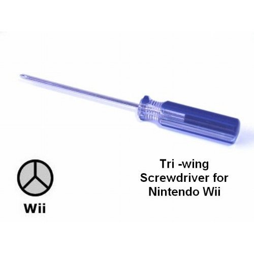 Triwing Screwdriver for Nintendo Wii, DS, DS Lite, Wiimote, and GBA