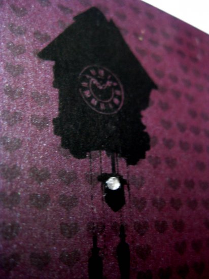 Handmade Card - Purple Cuckoo - Happy Birthday