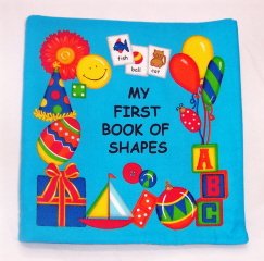 "My First Book of Shapes" Fabric Book