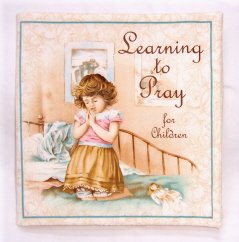 "Learning to Pray" Fabric Book