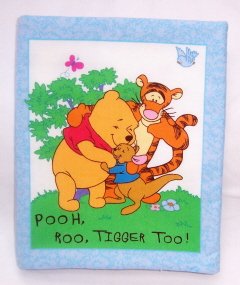 "Pooh, Roo, Tigger Too" Fabric Book