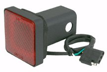 Trailer Hitch Cover with Brake Light