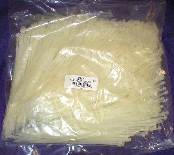 Natural 8 " Cable Ties NEW