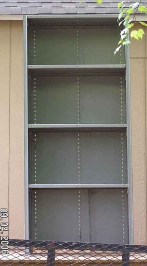 Industrial Commercial Steel Shelving ( 2 Lot) 24" Deep