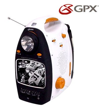 3-Way Power AM/FM Flashlight Television