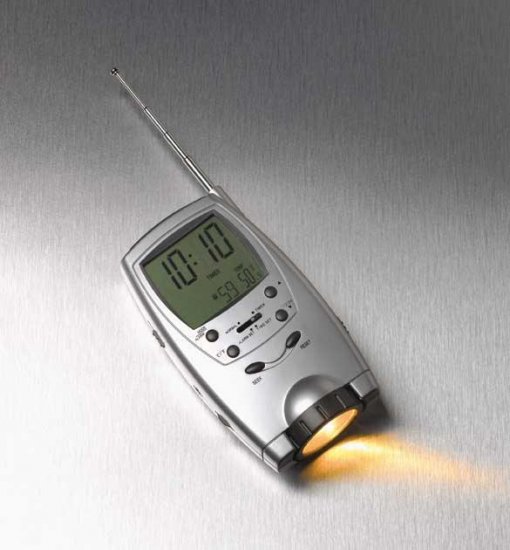 Multi-Function Handheld Radio Flashlight