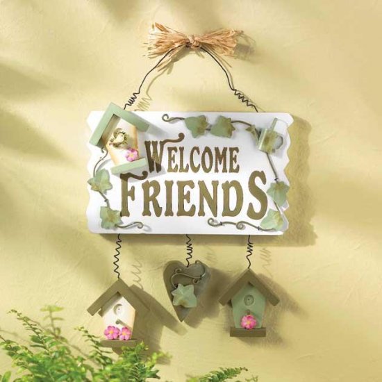 Welcoming Plaque