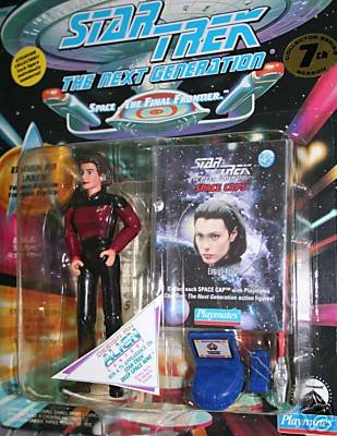 Star Trek TNG Next Generation Ro Laren Playmates Action Figure New Complete Rare