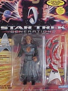 Star Trek TNG Next Generation Movie Lursa Playmates Action Figure New Complete