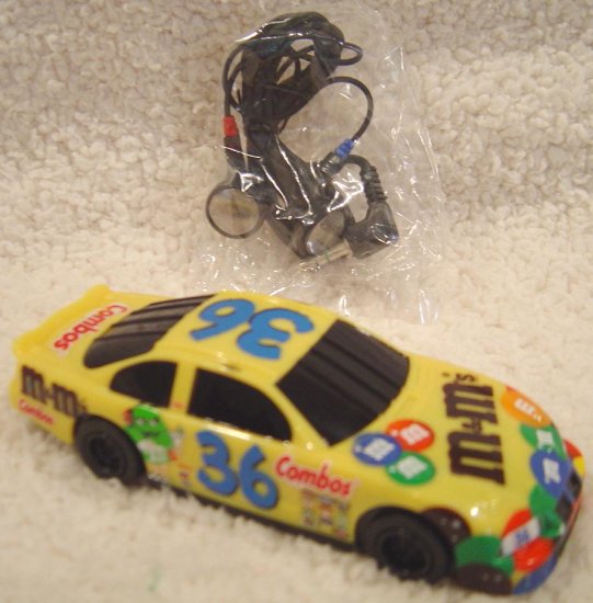 M&M Racing Team NASCAR Radio Employee Gift 36 Earbuds Batteries Schrader New
