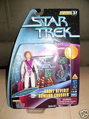Star Trek Next Generation Cadet Beverly Crusher Howard Playmates Action Figure