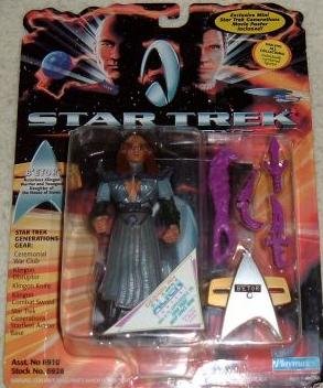 Star Trek TNG Next Generation Movie B'etor Playmates Action Figure New Complete