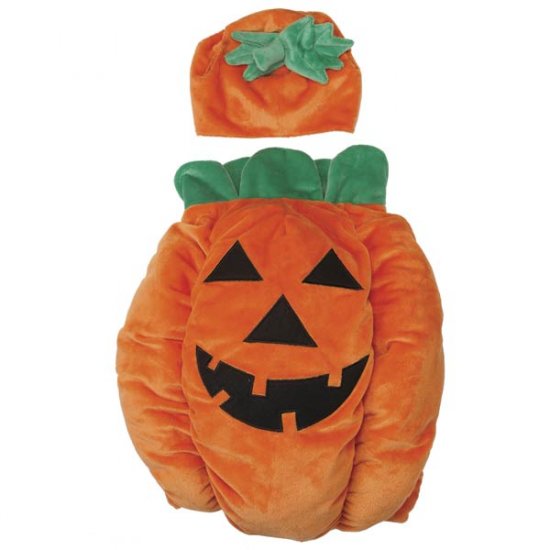 X-SMALL Pumpkin Pooch Costume jack-o-lantern Dog Halloween