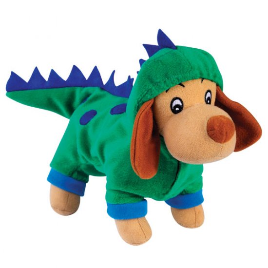 Zanies Halloween Costume Style Dog Squeaky Toys Dogzilla