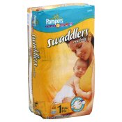 Pampers Swaddlers New Baby Diapers Jumbo, Size 1 / 8-14 lbs