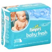 Pampers Baby Fresh Wipes Refills 231 ct