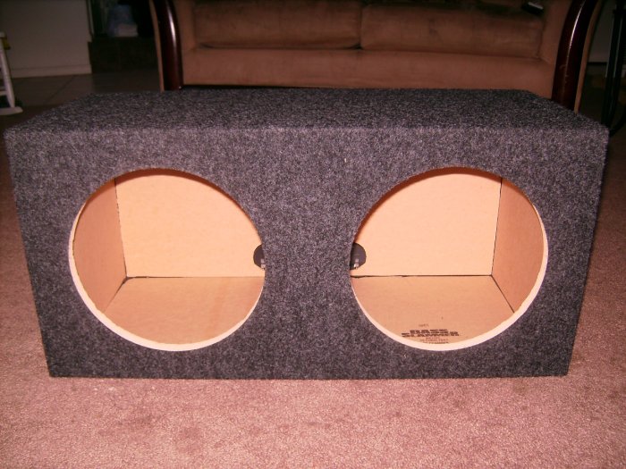 Sealed Dual 10 inch MTX speaker Box