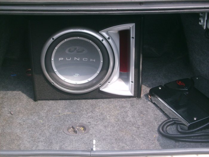 Sub w/ amp install