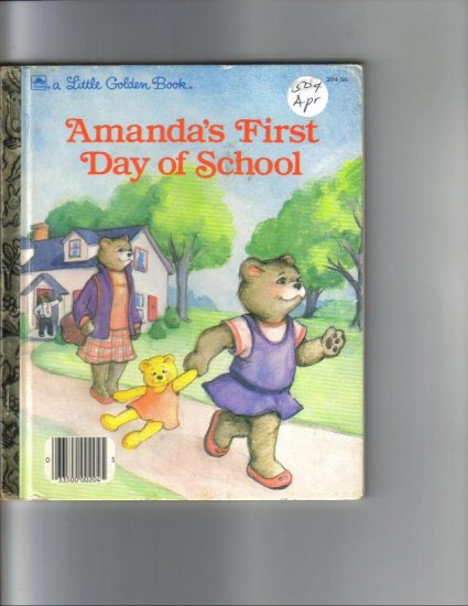AMANDAS FIRST DAY OF SCHOOL