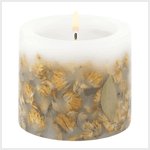 Dried Wildflowers Candle