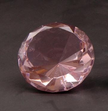 Crystal pink diamond