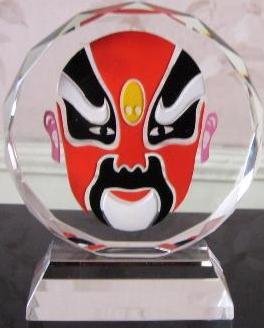 Crystal Beijing Opera Sculpture(JL-BY-Opera)