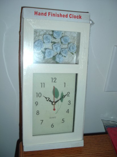 Hand finished clock