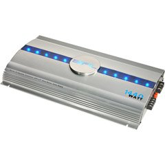 Series Five - 2-Channel Amplifier with Blue Lighted Accent