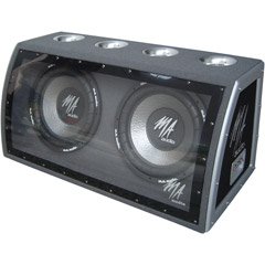 MA12BPQ 12" Dual Bandpass Subwoofer and Enclosure