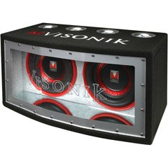V123BP 12" 1200-Watt Dual Bandpass Subwoofer Enclosure