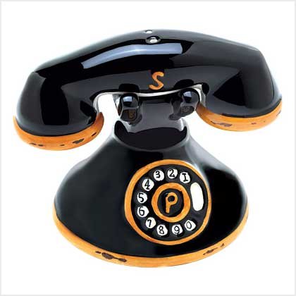 Classic Phone Salt and Pepper Set