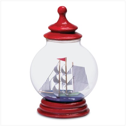 Ship in a Red Lantern