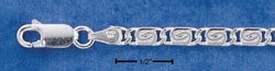 Sterling Silver Snail Chain Anklet