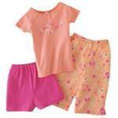CARTERS 3PC GLAMOUR GIRL PJ SET SZ 4 NWT FREE SHIPPING!!