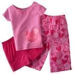 CARTERS BALLET SLIPPERS 3PC PJ SET SZ 4 NWT FREE SHIPPING!