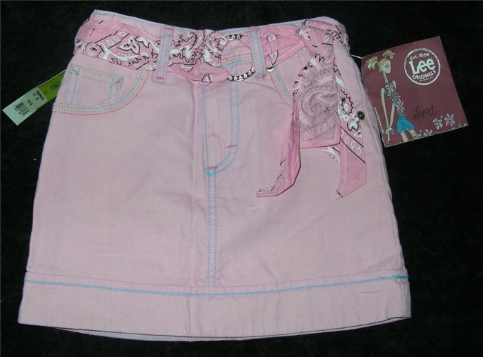 Lee Original Girls Pink Skort Sz 6X R NWT FREE SHIPPING!!