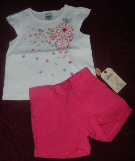 Oshkosh Hot Pink Shorts Sz 2T $24 NWT FREE SHIPPING!!