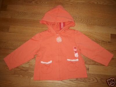 Gymboree Freshly Picked Hoodie Sz 4 NWT FREE SHIPPING!!