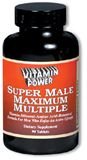 Super Male Multiple Nutrient Tabs For Men Who Enjoy an Active Lifestyle 90 Count