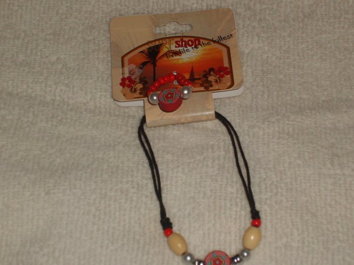 SURF SHOP BRACELET N RING SET