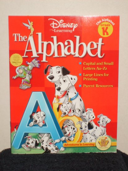 Disney The Alphabet (Disney Learning) ( K ) ( 101 Dalmatians )