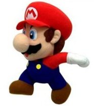 Nintendo: Popco 6" Super Mario Plush Series 1 - Mario