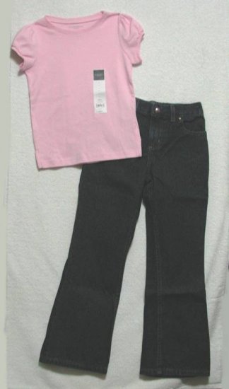Girls 2PC BTS Jeans Set, SONOMA, Sz. 6X - 6X Slim NWT!!