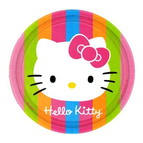 HELLO KITTY DESSERT PLATE (7IN.)