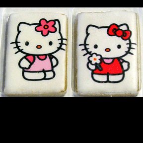 HELLO KITTY PHOTO COOKIE FAVORS (2CT)