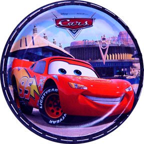 DISNEY CARS DINNER PLATE (9IN.)